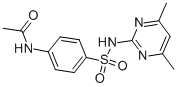 CAS#: 100-90-3， N-[4-[(4,6-Dimethylpyrimidin-2-Yl)Sulfamoyl]Phenyl]Acetamide