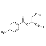 CAS#: 100192-31-2， 1-Pentyn-3-Yl 4-Aminobenzoate