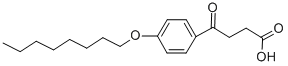 CAS#: 100833-45-2， 4-(Octyloxy)-gamma-Oxo-Benzenebutanoic Acid