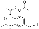 结构式 CAS# 100945-24-2, 5-(羟基甲基)苯-1,2,3-三基三乙酸酯