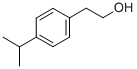 structure of CAS# 10099-57-7, 4-Isopropylphenethyl Alcohol;2-(4-Isopropylphenyl)Ethanol;4-06-00-03405 (Beilstein Handbook Reference);Ai3-01774