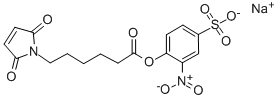 CAS#: 101554-76-1， 4-((6-(2,5-dihydro-2,5-dioxo-1H-pyrrol-1-yl)-1-oxohexyl)oxy)-3-nitro-Benzenesulfonic acid sodium salt
