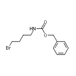 结构式 CAS# 101625-10-9, 苄基(4-溴丁基)氨基甲酸酯