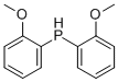 structure of CAS# 10177-79-4, Bis(2-Methoxyphenyl)-Phosphine