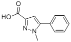 structure of CAS# 10199-53-8, 1-Methyl-5-Phenyl-1H-Pyrazole-3-carboxylic Acid;3-Carboxy-1-Methyl-5-Phenyl-1H-Pyrazole, (3-Carboxy-1-Methyl-1H-Pyrazol-5-Yl)Benzene;1-Methyl-5-Phenyl-1H-Pyrazole-3-Carboxylic Acid(SALTDATA: FREE);1-Methyl-5-Phenyl-1H-Pyrazole-3-Carboxylic Acid 97%
