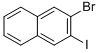 structure of CAS# 102153-44-6, 2-Bromo-3-Iodo-Naphthalene;2-BROMO-3-IODONAPHTHALENE