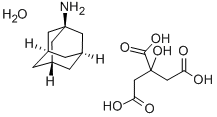 结构式 CAS# 102395-13-1, 1-金刚烷胺柠檬酸盐单水合物