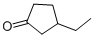 结构式 CAS# 10264-55-8, 3-乙基环戊烷-1-酮