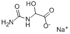 结构式 CAS# 103192-53-6, (2R)-2-(氨基甲酰氨基)-2-羟基乙酸