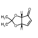 CAS#: 104010-72-2， (3aS,6aS)-2,2-Dimethyl-3A,6A-Dihydro-4H-Cyclopenta[d][1,3]Dioxol-4-One