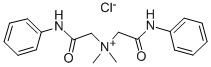 structure of CAS# 1042-42-8, Bis(2-Anilino-2-Oxoethyl)-Dimethylazanium Chloride;Bis(2-Anilino-2-Oxo-Ethyl)-Dimethyl-Ammonium Chloride;Bis(2-Anilino-2-Oxoethyl)-Dimethylammonium Chloride;Bis(2-Anilino-2-Keto-Ethyl)-Dimethyl-Ammonium Chloride
