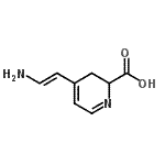 CAS#: 104331-26-2， 4-[(E)-2-Aminovinyl]-2,3-Dihydro-2-Pyridinecarboxylic Acid
