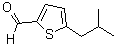 structure of CAS# 104804-16-2, 5-Isobutyl-2-Thiophenecarbaldehyde;5-(2-methylpropyl)thiophene-2-carbaldehyde;5-isobutylthiophene-2-carbaldehyde;5-Isobutyl-thiophene-2-carbaldehyde