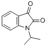 structure of CAS# 10487-31-7, 1-Isopropyl-1H-Indole-2,3-Dione;Zinc02475800
