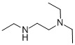 structure of CAS# 105-04-4, N,N,N'-Triethylethane-1,2-Diamine;Diethyl-(2-Ethylaminoethyl)Amine;Ai3-26670;1,2-Ethanediamine, N,N,N'-Triethyl-