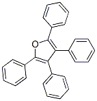structure of CAS# 1056-77-5, 2,3,4,5-Tetra(Phenyl)Furan;2,3,4,5-Tetraphenylfuran;Furan, Tetraphenyl-;Nsc11921