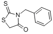 structure of CAS# 10574-69-3, 3-(Phenylmethyl)-2-Thioxo-4-Thiazolidinone;3-(Phenylmethyl)-2-Thioxo-Thiazolidin-4-One;3-(Phenylmethyl)-2-Thioxo-4-Thiazolidinone;3-(Benzyl)-2-Thioxo-Thiazolidin-4-One