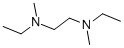 structure of CAS# 106-66-1, N,N'-Diethyl-N,N'-Dimethylethane-1,2-Diamine;N,N'-Diethyl-N,N'-Dimethyl-Ethane-1,2-Diamine;Ethyl-[2-(Ethyl-Methyl-Amino)Ethyl]-Methyl-Amine;1,2-Ethanediamine, N,N'-Diethyl-N,N'-Dimethyl-