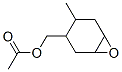 structure of CAS# 106-85-4, (4-Methyl-7-Oxabicyclo[4.1.0]Heptan-3-Yl)Methyl Acetate;Acetic Acid (4-Methyl-7-Oxabicyclo[4.1.0]Heptan-3-Yl)Methyl Ester;(4-Methyl-7-Oxabicyclo[4.1.0]Heptan-3-Yl)Methyl Ethanoate;3,4-Epoxy-6-Methylcyclohexylmethyl Acetate