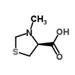 CAS#: 106357-10-2， (4S)-3-Methyl-1,3-Thiazolidine-4-Carboxylic Acid