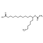 CAS#: 1069-92-7， 12-Acetoxyoctadecanoic Acid