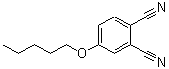 structure of CAS# 106943-83-3, 4-(Pentyloxy)Phthalonitrile;4-Pentyloxyphthalonitrile
