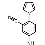 CAS 登录号：106981-51-5， 5-氨基-2-(1H-吡咯-1-基)苯甲腈