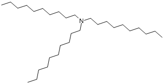 structure of CAS# 1070-01-5, N,N-Didecyldecan-1-Amine;1-Decanamine, N,N-Didecyl-;4-04-00-00785 (Beilstein Handbook Reference);Brn 1791728