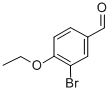 structure of CAS# 108373-05-3, 3-Bromo-4-Ethoxy-Benzaldehyde;3-BROMO-4-ETHOXYBENZALDEHYDE