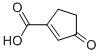 structure of CAS# 108384-36-7, 3-Oxo-1-Cyclopentene-1-Carboxylic Acid;1-Cyclopentene-1-Carboxylic Acid, 3-Oxo- (9CI);1-CYCLOPENTENE-1-CARBOXYLIC ACID,3-OXO;3-Oxo-1-Cyclopentene-1-Carboxylic Acid