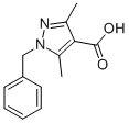 结构式 CAS# 108444-25-3, 3,5-二甲基-1-(苯基甲基)吡唑-4-羧酸酯