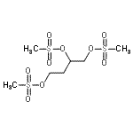 structure of CAS# 108963-16-2, 2-[(Methylsulfonyl)Oxy]-1,4-Butanediyl Dimethanesulfonate;1,2,4-Tris(methanesulfonyloxy)butane