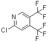 structure of CAS# 109919-25-7, 2-Chloro-4,5-Bis(Trifluoromethyl)Pyridine;2-chloro-3-oxo-3-phenyl-N-pyridin-3-ylpropanamide;2-chloro-4,5-bis(trifluoromethyl)pyridine;2-Chloro-4,5-bis-(trifluoromethyl)pyridine