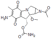 CAS#: 1102-95-0， 1alpha-Acetylmitomycin C