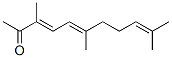 structure of CAS# 1117-41-5, (3E,5E)-3,6,10-Trimethylundeca-3,5,9-Trien-2-One;2,6,9-Trimethylundeca-2,6,8-Trien-10-One;3,5,9-Undecatrien-2-One, 3,6,10-Trimethyl-;3,6,10-Trimethylundeca-3,5,9-Trien-2-One