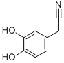 structure of CAS# 1126-62-1, 2-(3,4-Dihydroxyphenyl)Acetonitrile