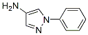 结构式 CAS# 1128-53-6, 1-苯基-1H-吡唑-4-胺