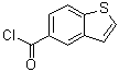 结构式 CAS# 1128-89-8, 1-苯并噻吩-5-甲酰氯