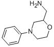 structure of CAS# 112913-99-2, 4-Phenyl-2-Morpholinemethanamine;C-(4-PHENYL-MORPHOLIN-2-YL)-METHYLAMINE