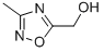 structure of CAS# 112960-56-2, 3-Methyl-1,2,4-Oxadiazole-5-Methanol;(3-Methyl-1,2,4-Oxadiazol-5-Yl)Methanol(SALTDATA: FREE);(3-METHYL-1,2,4-OXADIAZOL-5-YL)METHANOL