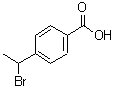 structure of CAS# 113023-73-7, 4-(1-Bromoethyl)Benzoic Acid;4-(1-BROMOETHYL)BENZOICACID;4-(bromoethyl)benzoic acid