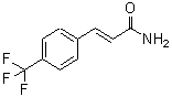 结构式 CAS# 115093-99-7, 4-(三氟甲基)肉桂酰胺