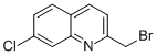 structure of CAS# 115104-25-1, 2-(Bromomethyl)-7-Chloro-Quinoline;2-(BROMOMETHYL)-7-CHLOROQUINOLINE
