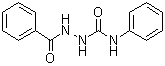structure of CAS# 1152-32-5, 2-Benzoyl-N-Phenylhydrazinecarboxamide;(phenylamino)-N-(phenylcarbonylamino)carboxamide;1-benzamido-3-phenylurea;1-benzamido-3-phenyl-urea