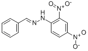 structure of CAS# 1157-84-2, Benzaldehyde 2-(2,4-Dinitrophenyl)Hydrazone;2,4-Dinitro-N-(Phenylmethyleneamino)Aniline;(Benzylideneamino)-(2,4-Dinitrophenyl)Amine;429600_Aldrich