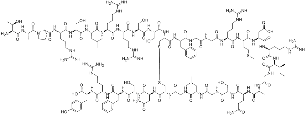 结构式 CAS# 115966-23-9, 尿扩张素