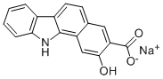 CAS#: 116353-24-3， 3-Hydroxy-5H-Benzo[b]Carbazole-2-carboxylic Acid Sodium Salt (1:1)