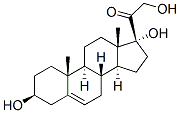 CAS 登录号：1167-48-2， 1-[(3S,8R,9S,10R,13S,14S,17R)-3,17-二羟基-10,13-二甲基-1,2,3,4,7,8,9,11,12,14,15,16-十二氢环戊烯并[a]菲-17-基]-2-羟基乙烷酮