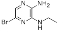 structure of CAS# 117719-10-5, 5-Bromo-N3-Ethyl-2,3-Pyrazinediamine;6-Bromo-N2-Ethylpyrazine-2,3-Diamine