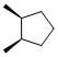 CAS 登录号：1192-18-3， (1S,2R)-1,2-二甲基环戊烷